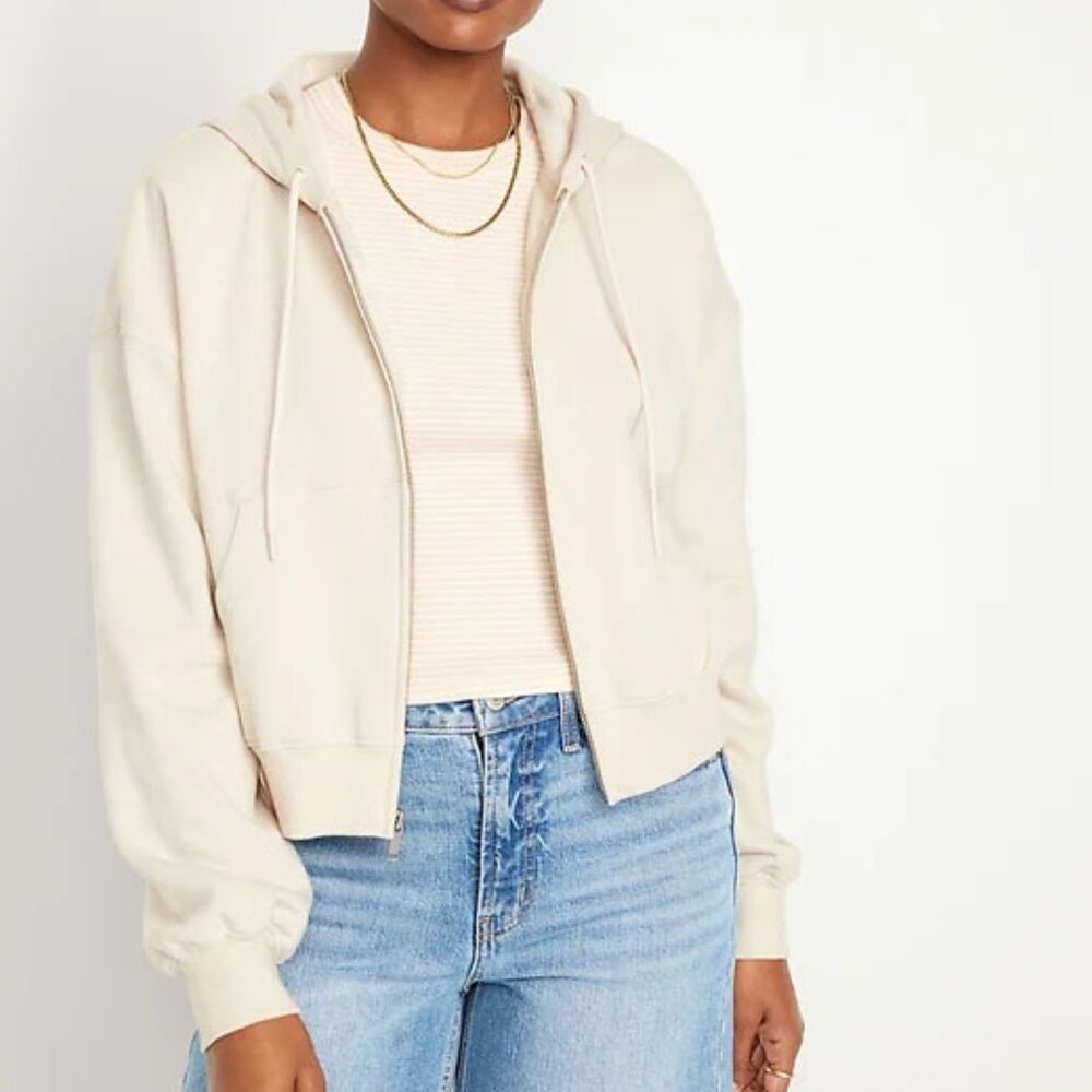 NEW OLD NAVY Fleece Full-Zip Hoodie PS  #810344